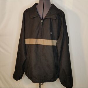 DOCKERS‎ Golf Jacket Navy Blue and Tan XL